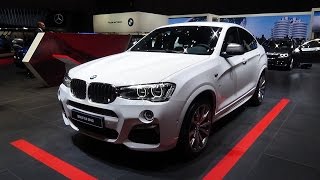 2017  BMW X4 M40i – Exterior and Interior – Geneva Motor Show 2016 [upl. by Koloski]