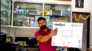 frontech 185 led monitor Unboxing and Review [upl. by Tidwell]