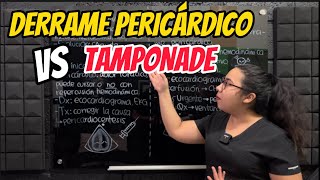 Derrame pericárdico vs Tamponade 🫀¿Sabes la diferencia [upl. by Bulley]