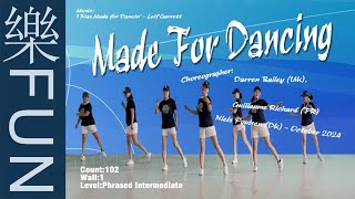 Made for Dancing Line Dance世界排舞 樂FUNMusic  I Was Made for Dancin  Leif Garrett [upl. by Amanda168]