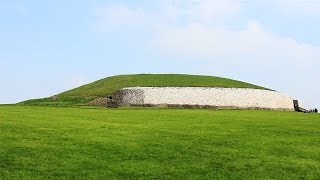 Newgrange  prehistoric monument in County Meath Ireland [upl. by Truk601]