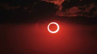 Solar Eclipse Near Sunset May 20 2012 [upl. by Ayital]