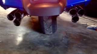 Honda Goldwing GL1800 with Cobra Six 2 Six Exhaust [upl. by Roose]