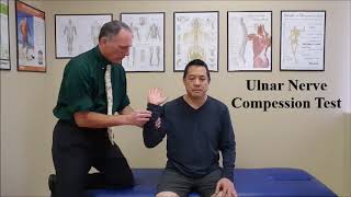 Ulnar Nerve Compression Test for Cubital Tunnel Syndrome [upl. by Amlus255]