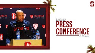 Stanford Football Postgame Press Conference  USC [upl. by Nylecaj]