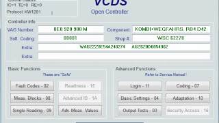 Logi czujnika temperatury sprawdzenie termostatu w autach grupy VAG [upl. by Halden]