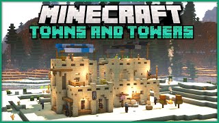 Towns amp Towers An Overhaul to Villages amp Pillager Outposts  Minecraft 1182 Datapack Spotlight [upl. by Burn987]