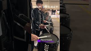 Top Secret Drum Corps plays really fast🥁 😈 [upl. by Ettesel]