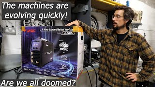 Are Welders Becoming Too High Tech Jasic Evolve 200 Mig  Tig Welder Review  Pulsed Mig Aluminium [upl. by Ttevy]