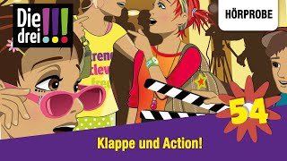 Die drei   Folge 54 Klappe und Action  Hörprobe zum Hörspiel [upl. by Ruby297]