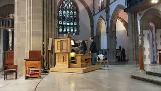 Karen Au plays Cortège et Litanie by Marcel Dupré on the organ of Blackburn Cathedral 532023 [upl. by Jarrid]