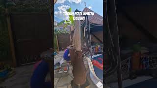 100kw pool heater testing stage [upl. by Imeka752]