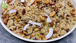 Suji amp Dry Fruit Panjiri Recipe by Javeria Food Recipes [upl. by Kora549]