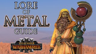 How to use the LORE of METAL spells  Warhammer 3 [upl. by Ennylyak]