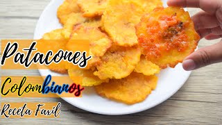 Como hacer unos PATACONES PERFECTOSReceta Facil [upl. by Aihsenot]