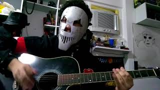 Psychosocial  Slipknot Acoustic Guitar  violão [upl. by Sivram]