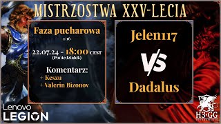 Heroes III Mistrzostwa XXVlecia by Lenovo Legion Faza Pucharowa 116  Jeleń117 vs Dadalus [upl. by Esom166]