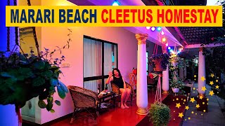 ЧЕСТНЫЙ отзыв об отеле MARARI BEACH CLEETUS HOMESTAY пляж Марари  Mararikulam Керала [upl. by Rumney762]