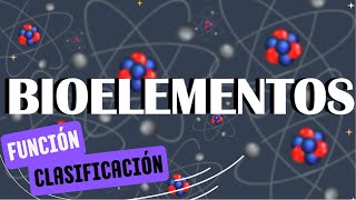 BIOELEMENTOS Primarios Secundario y Oligoelementos CLASIFICACIÓN Y FUNCIÓN [upl. by Aicilaana]