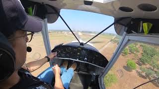 Third Solo Flight  Benavente Portugal [upl. by Drabeck]