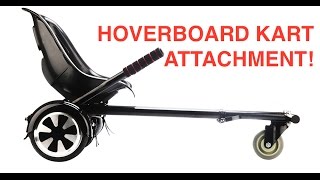 Hoverboard Attachment Kart for Children in Action For Sale at StreetSawcom [upl. by Gladine]