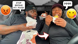 Saying Im NOT HUNGRY Then EATING All My Husbands Food HILARIOUS [upl. by Mensch]