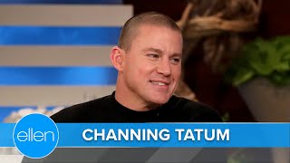 Channing Tatum on Wanting to Look Like Brad Pitt amp ‘Magic Mike 3’ [upl. by Airliah]