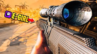 TRICKSHOTTING EGIRL STREAMER  Top 10 Best Modern Warfare Trickshots CompilationMontage NEW [upl. by Artied]