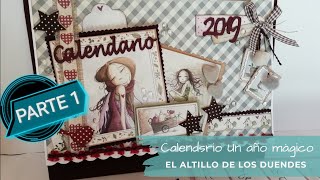 Calendario 2019 Un año mágico  Parte 1 [upl. by Kurtzig339]