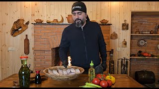 Fish barbecue in fireplace  სქელშუბლას მწვადი ბუხარში [upl. by Zavras275]