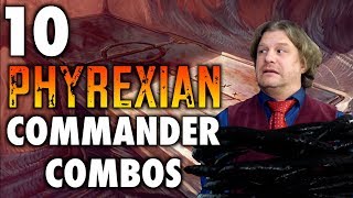 10 Phyrexian Commander Combos  Ultimate Masters Preview  Spoiler for Magic The Gathering [upl. by Woodruff]