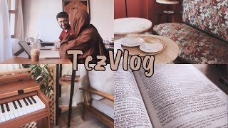 TezVlog1  Tarih yüksek lisans çokça ders biraz da felsefe🌿 [upl. by Shellie]