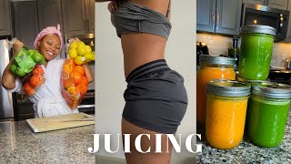 JUICING FOR BEGINNERS Weight Loss Detox amp Clear Skin  Benefits  Juice Recipes [upl. by Salena]