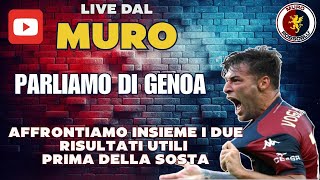 Live dal Muro  PARLIAMO DI GENOA Ep3 [upl. by Musette898]