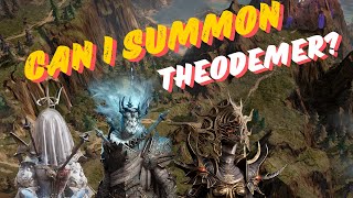 DragonHeir Silent Gods Theodemer Summons [upl. by Nofets]