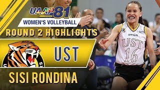 Best of Sisi Rondina  UST  UAAP 81 WV Round 2 [upl. by Eckart]