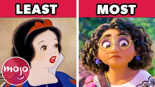 Top 20 Disney Heroines Ranked From Least to Most Relatable [upl. by Ahsikar]