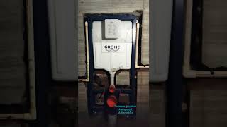 Grohe conceal flush tank installationgrohe [upl. by Darryn]