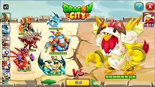 DRAGON CITY  The Final Boss Chargechick Dragon  DRAGON RESCUE 2024 😱 [upl. by Tsenrae]