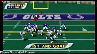 NFL Blitz 2001 Season Colts N64 [upl. by Bohun]