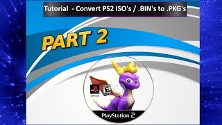 PS3 tutorial  Making PS2 PKG file using True Ancestor Edit Param SFO Supporting files  more [upl. by Nevag]