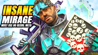 NEW Amazing Mirage spitfire gameplay Apex legends season 23 NO RECOIL [upl. by Yellek]