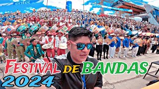 Así fue el XXII FESTIVAL BANDAS de ORURO 2024 🇧🇴 resumen [upl. by Helli702]