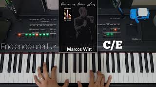 Enciende una luz Marcos Witt Tutorial piano [upl. by Ahsienyt260]