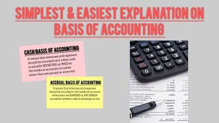 Basis of Accounting  The backbone of business accounting explained [upl. by Ber]