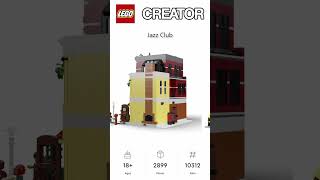 PREVIEW LEGO CREATOR Jazz Club Set 10312 LEGO 2023 [upl. by Adnovahs]