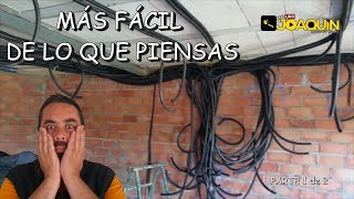 INSTALACIÓN ELÉCTRICA DE UNA CASA PASO A PASO [upl. by Ynneh780]