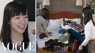 Marie Kondo Declutters a Vogue Editor’s Closet  Vogue [upl. by Isabelita]