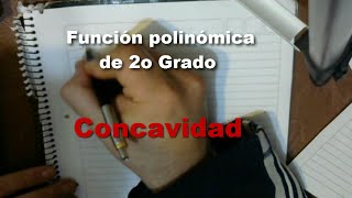 Función cuadrática Concavidad [upl. by Dibbell938]