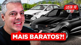 10 CARROS 0km MAIS BARATOS DO BRASIL Se você ainda não percebeu isso assista o video [upl. by Anilas]